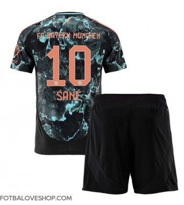 Bayern Munich Leroy Sane #10 Dětské Venkovní Dres 2024-25 Krátký Rukáv (+ trenýrky)